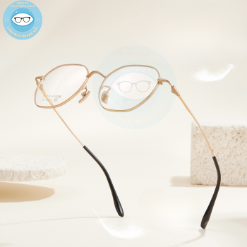 Gọng kính kim loại mã 6209